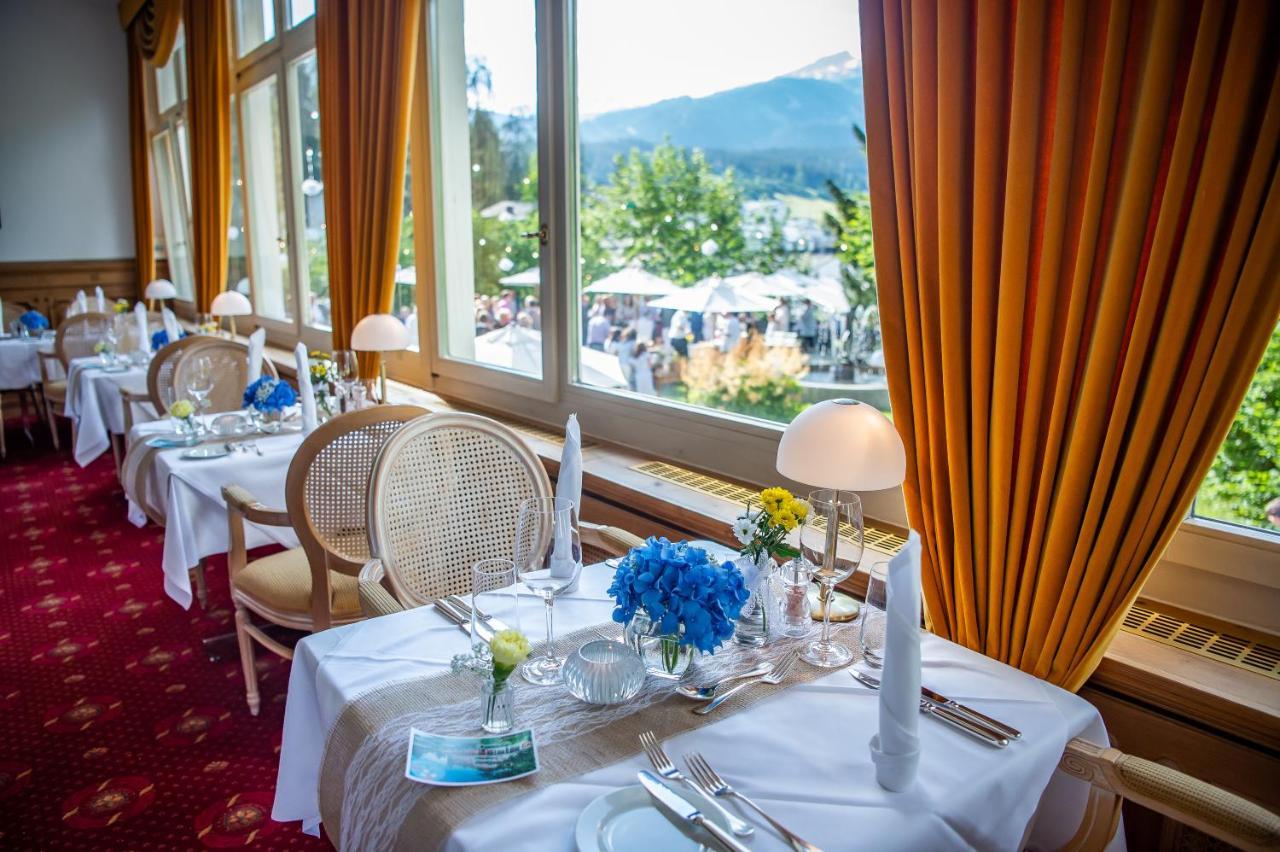 Romantik Hotel Schweizerhof & Spa フリムス エクステリア 写真