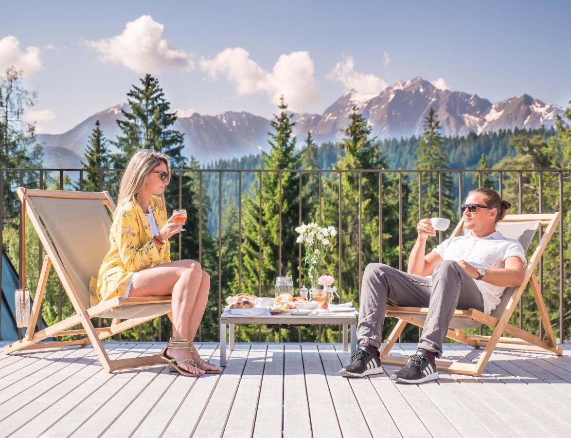 Romantik Hotel Schweizerhof & Spa フリムス エクステリア 写真