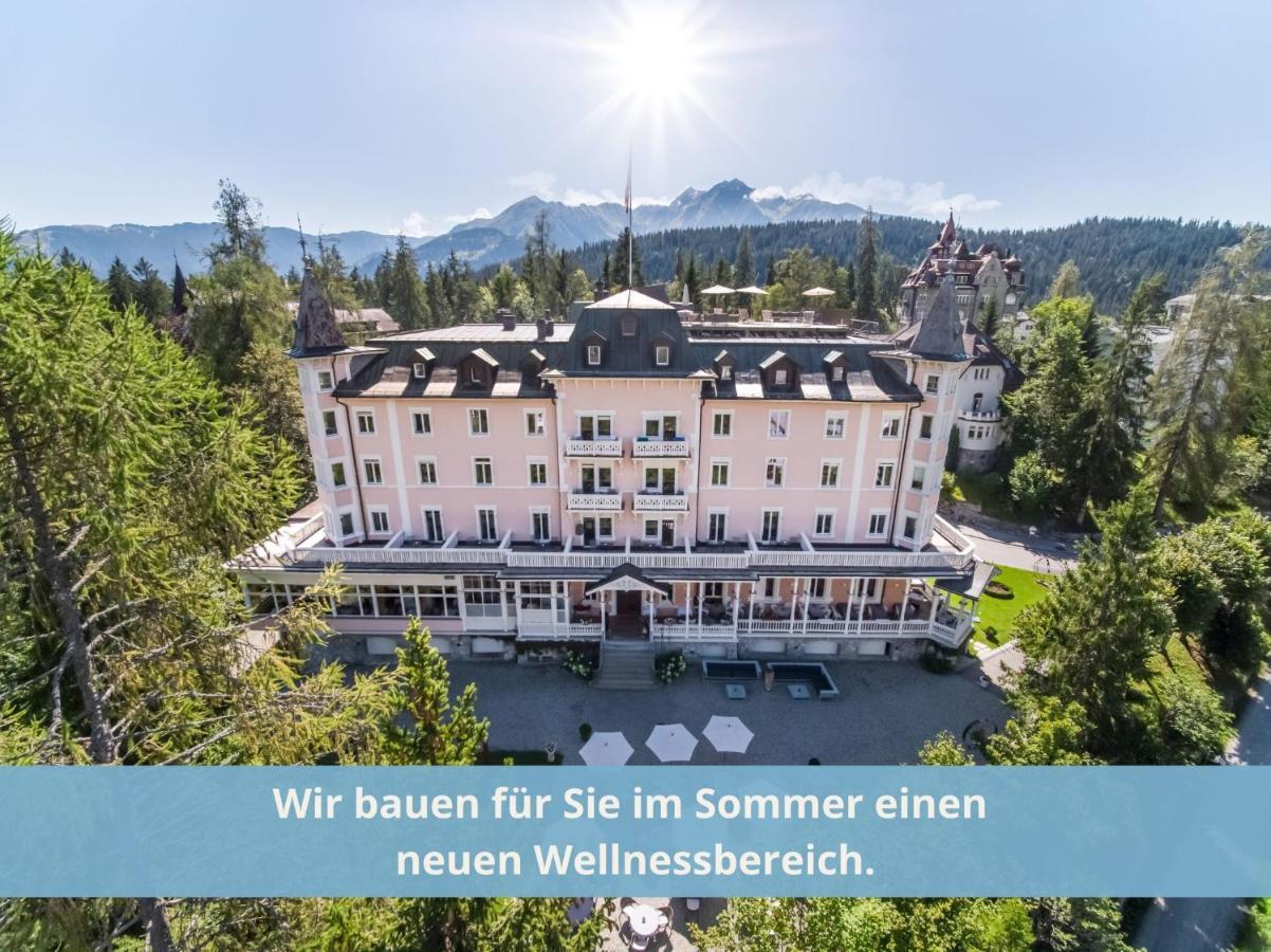 Romantik Hotel Schweizerhof & Spa フリムス エクステリア 写真