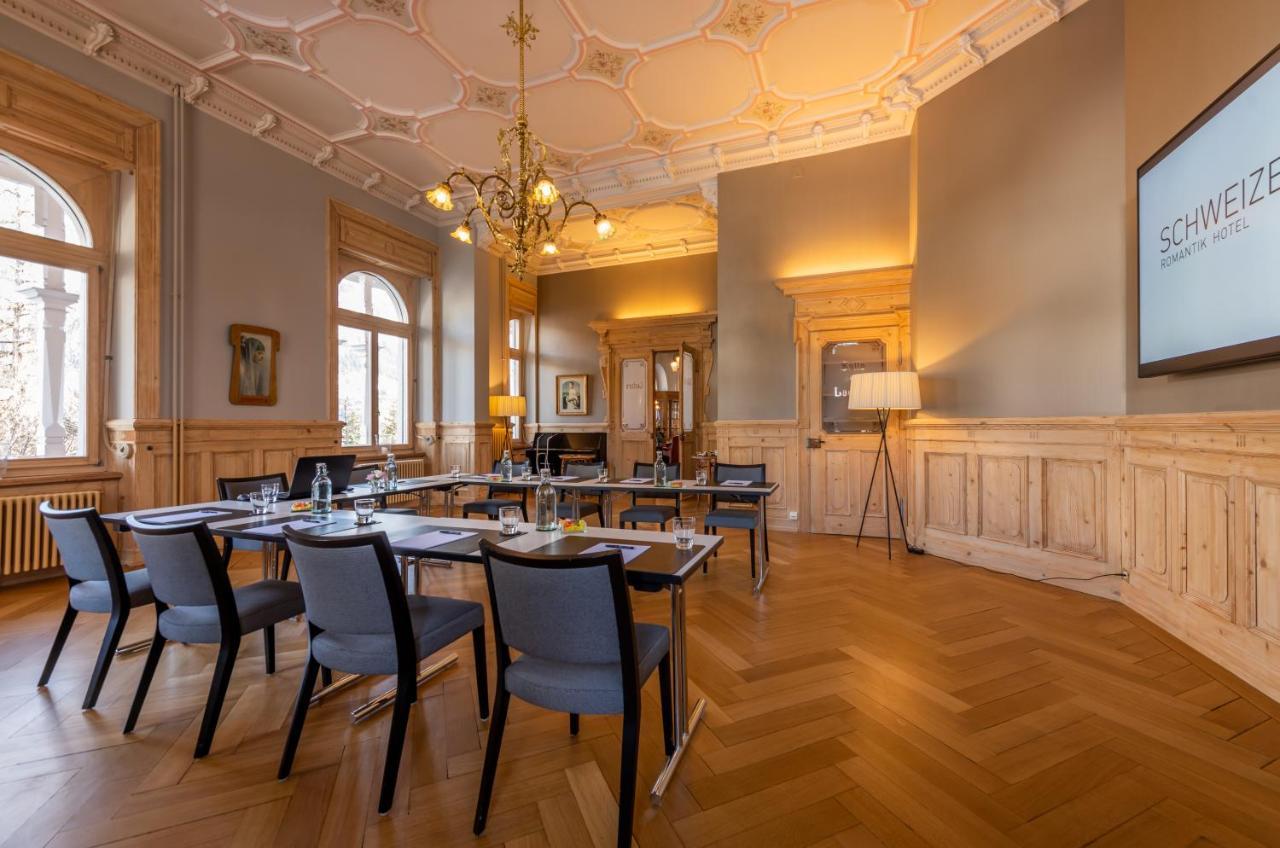Romantik Hotel Schweizerhof & Spa フリムス エクステリア 写真