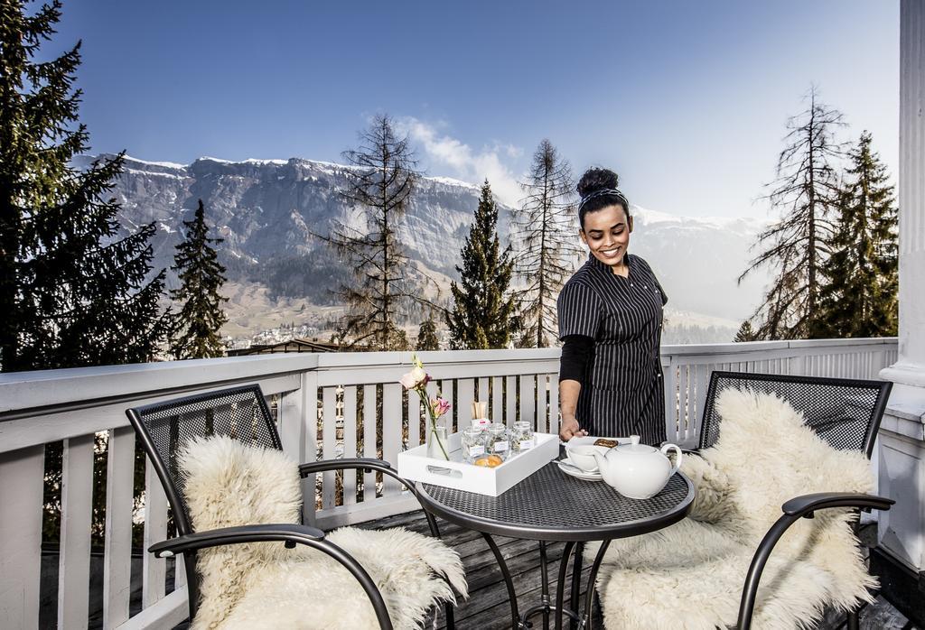 Romantik Hotel Schweizerhof & Spa フリムス エクステリア 写真