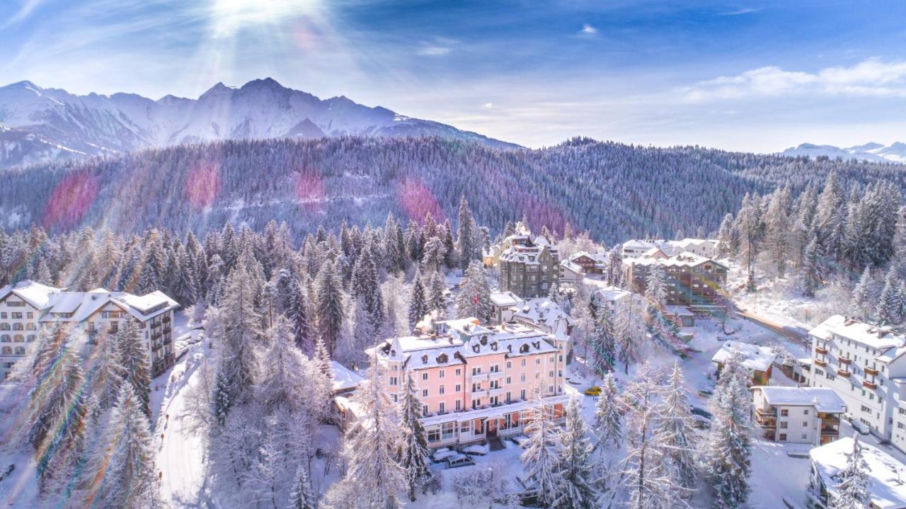 Romantik Hotel Schweizerhof & Spa フリムス エクステリア 写真